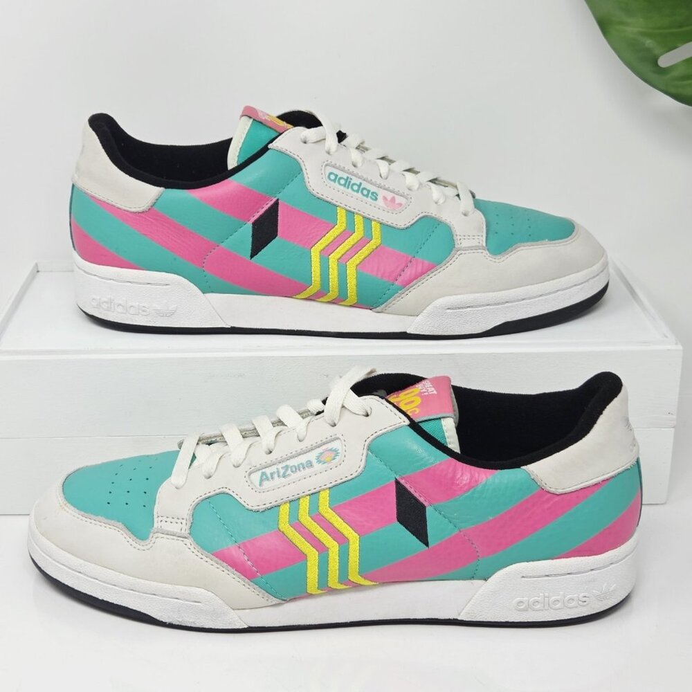 Arizona Iced Tea X Adidas Continental 80 Sneakers LIMITED EDITION Mens 11.5